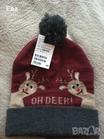 Коледна шапка H&M, снимка 3 - Други - 23921737