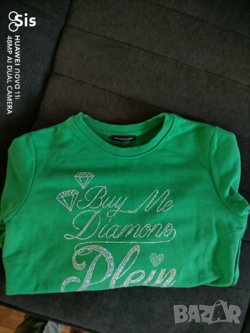 Дамски пуловер с камъчета - Philipp Plein, снимка 3 - Блузи с дълъг ръкав и пуловери - 52147638