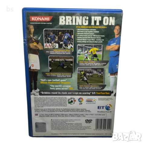 Pro evolution soccer 5 (PES 5) Play Station 2 , снимка 2 - Игри за PlayStation - 38603461
