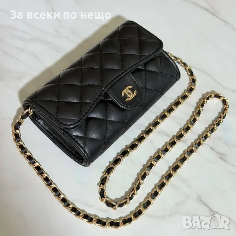 Chanel Дамска Кожена Чанта С Дълга Дръжка За През Рамо Шанел - Различни Цветове Код SEM-128, снимка 3 - Чанти - 55754535