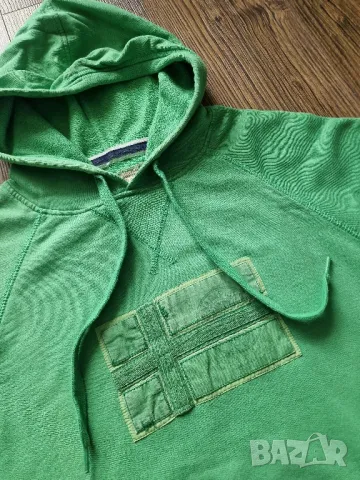 Страхотен мъжки суитчър NAPAPIJRI размер М, снимка 4 - Суичъри - 48061051