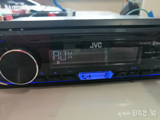 JVC KD-X351BT Bluetooth плейър с USB iPod Android , снимка 6 - Аксесоари и консумативи - 44595942
