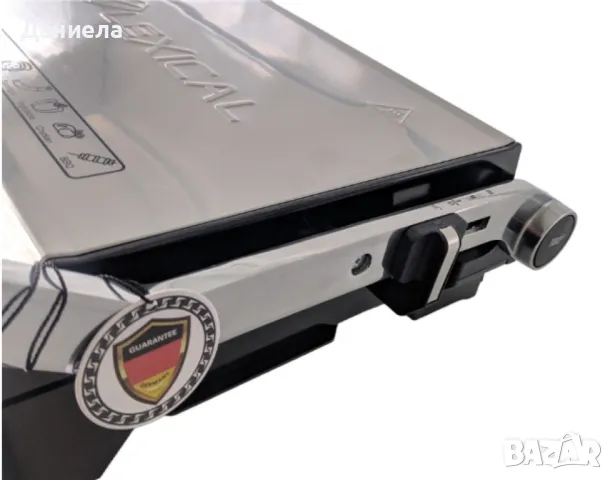 Професионална тостер преса за сандвичи и грил Lexical LSM-2571 2000W, снимка 5 - Тостери - 48507562