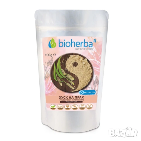 ХУСК НА ПРАХ БИО, Биохерба, 100 гр. 