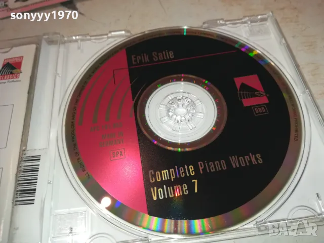 ERIK SATIE CD MADE IN GERMANY 0111241026, снимка 2 - CD дискове - 47796607