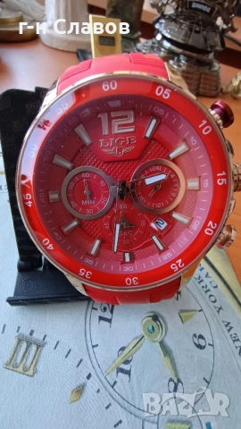 Men Chronograph LIGE LIMITTED! , снимка 8 - Мъжки - 51592428