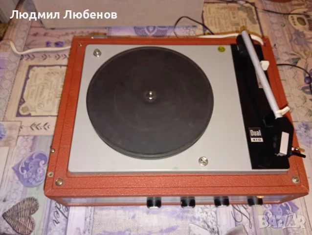 Ретро лампов грамофон Dual P410V от 1966г., снимка 6 - Грамофони - 55931224