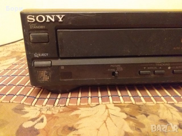 SONY VHS Видео, снимка 3 - Плейъри, домашно кино, прожектори - 31028832