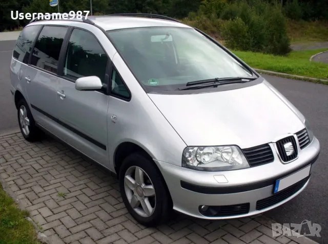 Купувам Шаран|Алхамбра 1.9tdi 116/131 в движение , снимка 2 - Автомобили и джипове - 56026374