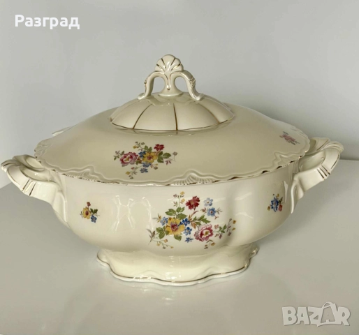 Голям немски супник, винтидж, Schönwald, снимка 3 - Прибори за хранене, готвене и сервиране - 52637007