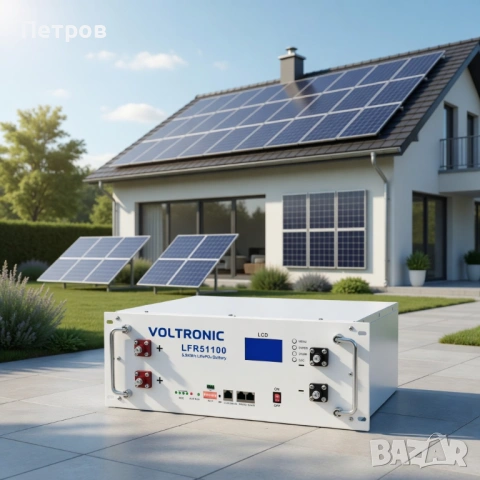 lifepo4 Тягов акумулатор 51,2 волта 100ah  Безплатна доставка.Соларна батерия.