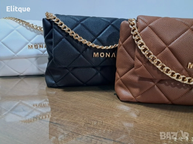 чанта MONA ➡️34cm⬆️24cm, снимка 2 - Чанти - 53217057