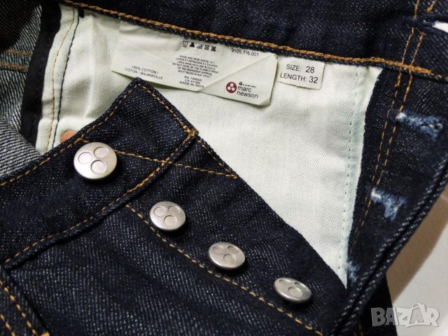 Намалени G-star MARC NEWSON Limited Edition Sharries Japanese Selvedge 14.6 Oz. Dnm Дамски Дънки W28, снимка 8 - Дънки - 30247028