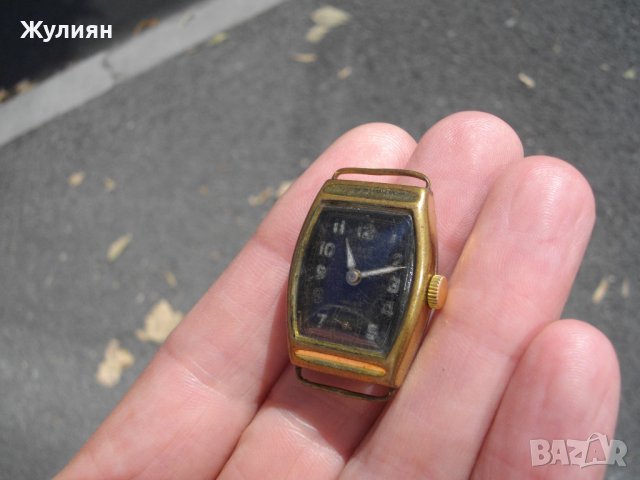 КОЛЕКЦИОНЕРСКИ ПОЗЛАТЕН ЧАСОВНИК OSCO PARAT ART DECO 