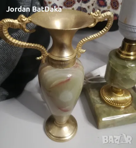 Лампи и свещник, снимка 3 - Настолни лампи - 50422639