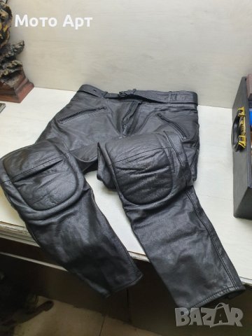 Кожен Мото Панталон IXS Размер 52 L за Мотор Мотоциклет Спорт Протектор Защита, снимка 3 - Спортна екипировка - 39160811