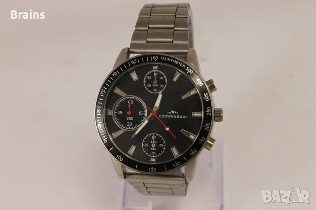 COMMODOOR Chronograph Мъжки Кварцов Часовник, снимка 1 - Мъжки - 40830475