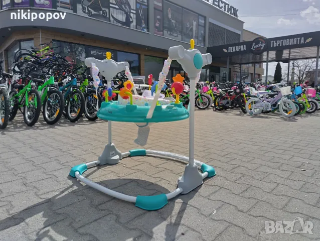 MONI Детско бънджи VISTA тюркуаз, снимка 1