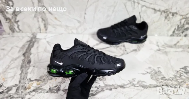 Найк Черни Мъжки Маратонки👟Мъжки Спортни Обувки в черен цвят Nike