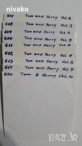 Продавам 10 CD-та записани със серии на "Том и Джери", снимка 1