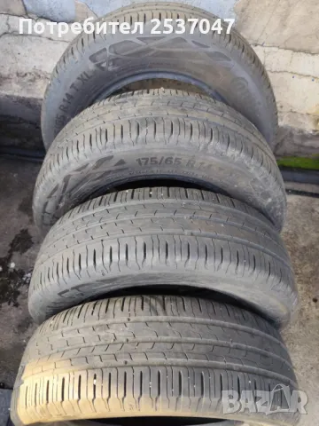 4бр гуми CONTINENTAL 175/65R14, снимка 3 - Гуми и джанти - 48154056