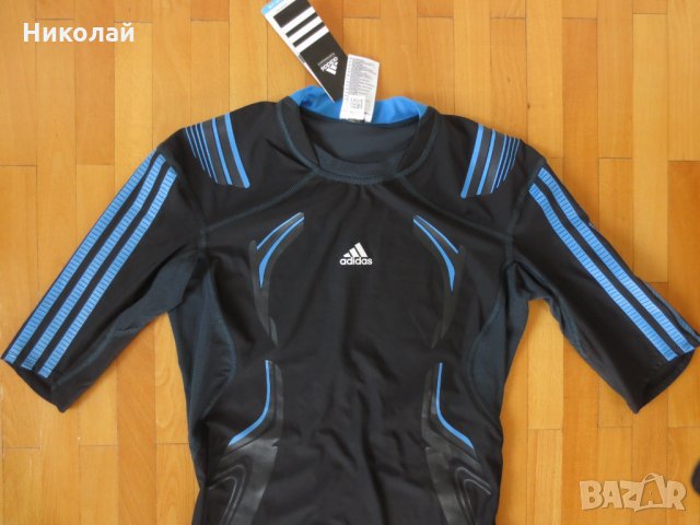 adidas Techfit PowerWeb Short Sleeve , снимка 4 - Тениски - 29329219