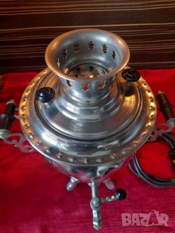 Стар самовар, снимка 2 - Антикварни и старинни предмети - 34436399