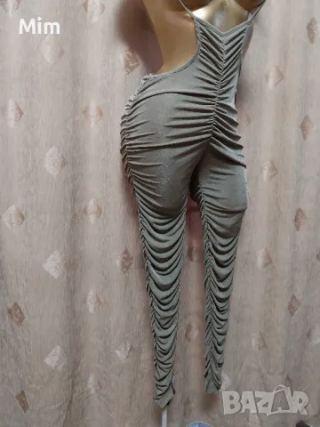 Еластичен набран клин в светло кафяво, снимка 10 - Клинове - 47516111