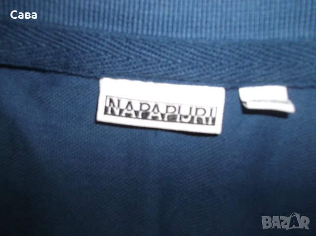 Тениски NAPAPIJRI  мъжки,Л-ХЛ-2ХЛ  /оранж,синя/, снимка 4 - Тениски - 50787407
