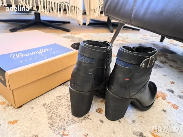Wrangler дамски боти, 38, естествена кожа, снимка 3 - Дамски боти - 48393191