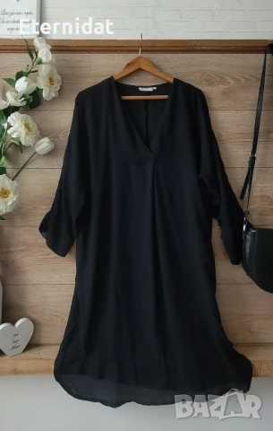 Черна лятна туника 
