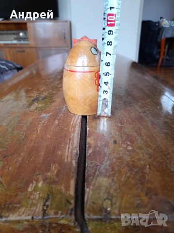 Стара дървена кутия пиле, снимка 4 - Други ценни предмети - 53288446