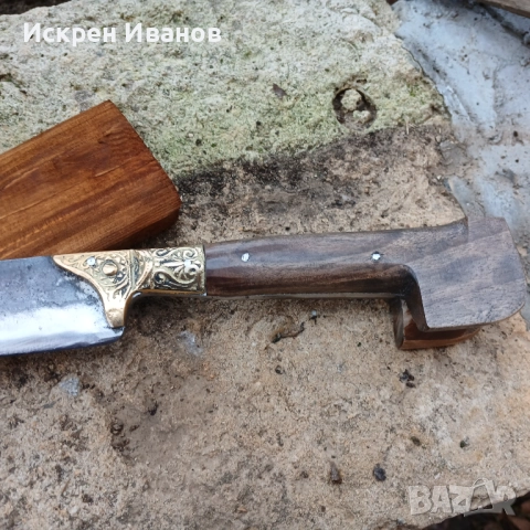 Ятаган, Каракулак, Овчарски Нож, снимка 3 - Антикварни и старинни предмети - 51501100