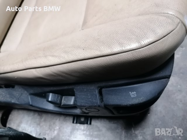 Предна кожена седалка за БМВ Е60 Е61 BMW E60 E61 кожен салон бмв е60 е61 пасажерска седалка, снимка 3 - Части - 37322604