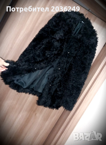 Ново дамско пухено палто на H&M, снимка 1 - Якета - 44700165