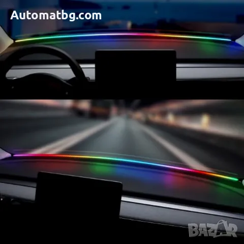 Диодна лента Automat,RGB, 1.5м, 12V, С мобилно приложение, снимка 2 - Аксесоари и консумативи - 49288330