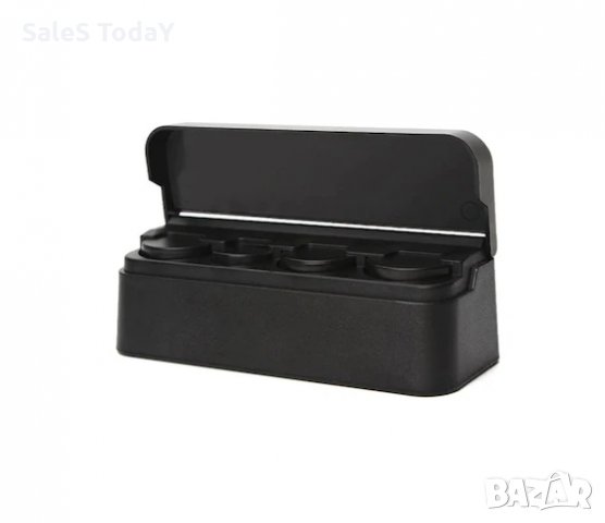 Монетник за автомобил, 11,7* 4,2* 3,8 см., черен , снимка 5 - Аксесоари и консумативи - 34314702