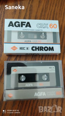 AGFA CRX 60, снимка 1 - Аудио касети - 37413507