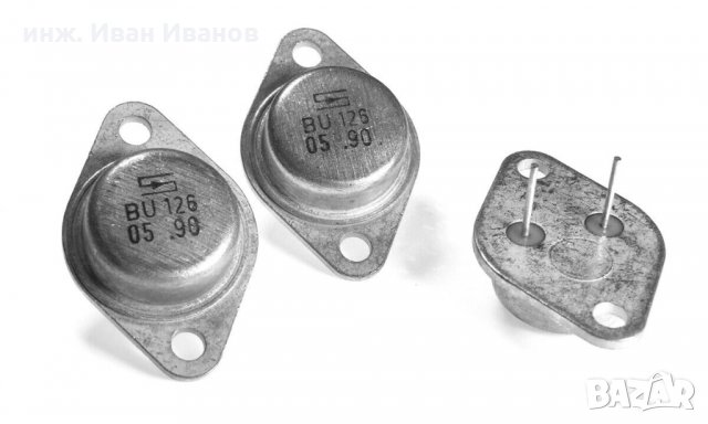 Транзистор BU126, n-p-n, 750 V, 3 A, 40 W, 10 MHz, в корпус TO-3, снимка 1 - Друга електроника - 35527419