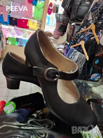 Скърпини ест.кожа 37р., снимка 2 - Дамски елегантни обувки - 52375893