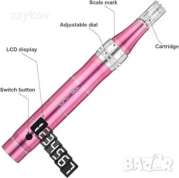 TBPHP M1 Electric Derma Beauty Pen Професионален комплект за дома, снимка 2 - Друга електроника - 48603066