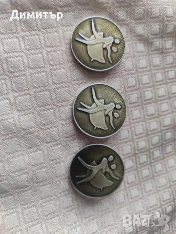Значки от СССР и ГДР