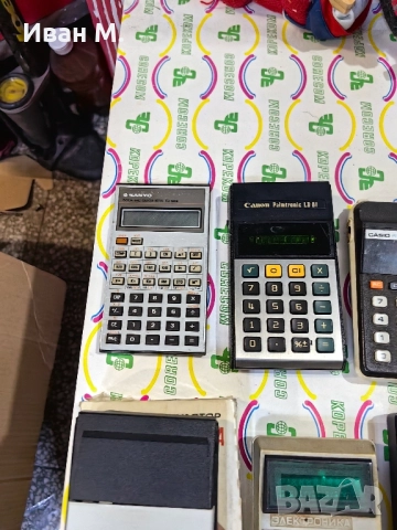 лот от 8 броя калкулатора, снимка 6 - Колекции - 52333994