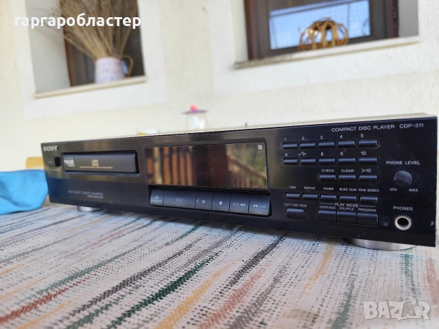 SONY CDP-311, снимка 2 - Аудиосистеми - 54109348