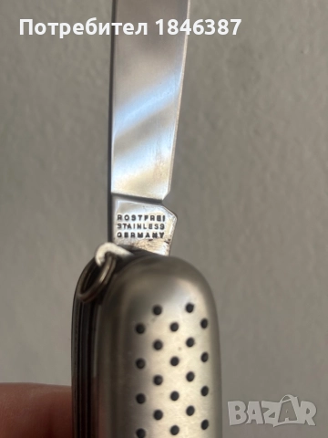 Джобно сгъваемо ножче Richartz Solingen Germany, снимка 4 - Колекции - 52244024