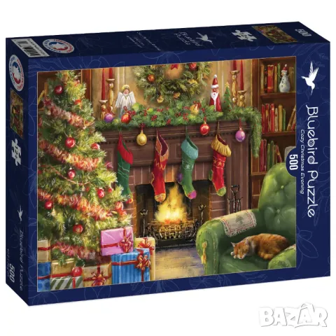 Пъзел с коте 500 части, снимка 2 - Пъзели - 48618504