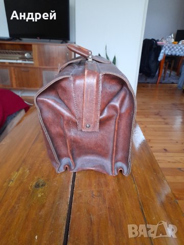 Стара докторска чанта #2, снимка 2 - Антикварни и старинни предмети - 34507242
