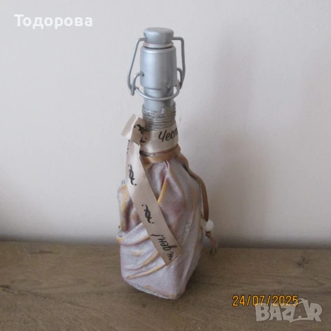 декоративна бутилка, снимка 3 - Декорация за дома - 51131670
