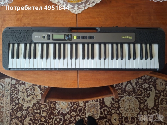Синтезатор Casio LK-S250 със система за самостоятелно учене