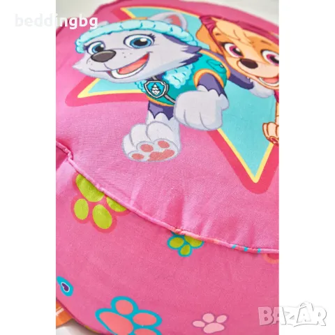 Детски барбарон Paw Patrol розов – удобен и стилен избор за Вашето момиченце!, снимка 2 - Възглавници - 49728391